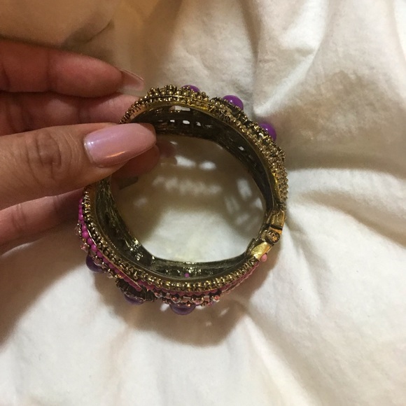 Beautiful purple stones bracelet - Picture 6 of 6